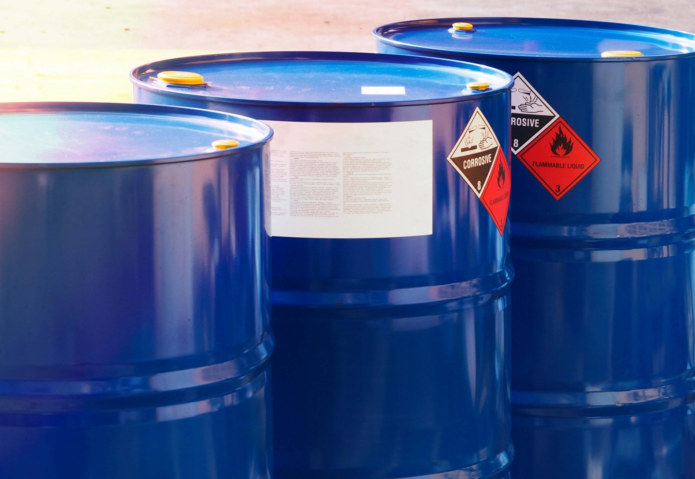 How much flammable liquid can I store outside a